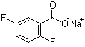 Sodium 2,5-difluorobenzoate Structure,522651-42-9Structure