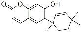 7-羥基-6-(1,4,4-三甲基-2-環(huán)己烯-1-基)-2H-1-苯并吡喃-2-酮結(jié)構(gòu)式_52515-76-1結(jié)構(gòu)式