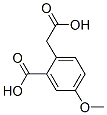 2-Carboxymethyl-5-methoxy-benzoic acid Structure,52962-25-1Structure
