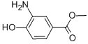 Methyl 3-amino-4-hydroxybenzoate Structure,536-25-4Structure