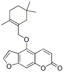4-[(2,5,5-三甲基-1-環(huán)己烯-1-基)甲氧基]-7h-呋喃并[3,2-g][1]苯并吡喃-7-酮結構式_54278-75-0結構式