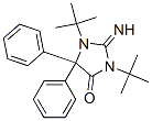 1,3-雙(1,1-二甲基乙基)-2-亞氨基-5,5-二苯基-4-咪唑啉酮結(jié)構(gòu)式_54508-12-2結(jié)構(gòu)式