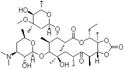 環(huán)酯紅霉素結(jié)構(gòu)式_55224-05-0結(jié)構(gòu)式