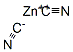 氰化鋅結構式_557-21-1結構式