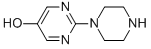 1-(5-羥基-2-嘧啶)哌嗪結(jié)構(gòu)式_55745-85-2結(jié)構(gòu)式