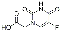 5-Fluoro-3,4-dihydro-2,4-dioxo-1(2h)-pyrimidineacetic acid Structure,56059-30-4Structure