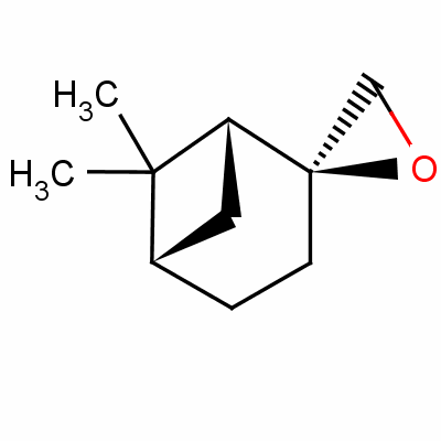 [1R-(1alpha,2alpha,5alpha)]-6,6-二甲基螺[雙環(huán)[3.1.1]庚烷-2,2-環(huán)氧乙烷]結(jié)構(gòu)式_56246-58-3結(jié)構(gòu)式