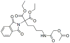 2-[4-[[(乙?；趸?乙酰基]氨基]丁基]-2-(1,3-二氫-1,3-二氧代-2H-異吲哚-2-基)丙二酸二乙酯結構式_56247-58-6結構式