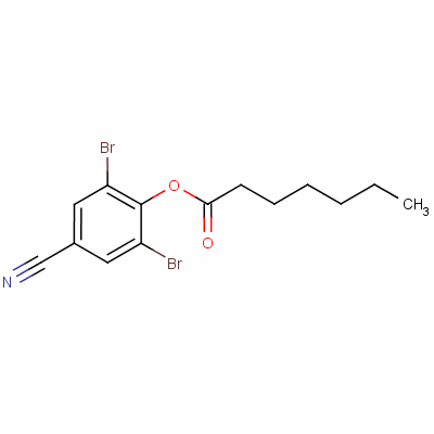 溴苯腈庚酸酯結(jié)構(gòu)式_56634-95-8結(jié)構(gòu)式