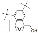 4,5,7-三(1,1-二甲基乙基)-3,4-二氫-1,4-環(huán)氧基萘-1(2H)-甲醇結(jié)構(gòu)式_56771-86-9結(jié)構(gòu)式