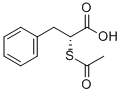 2(R)-乙酰基硫代-苯丙酸結構式_57359-76-9結構式