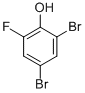 2,4-二溴-6-氟苯酚結構式_576-86-3結構式