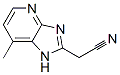 (9ci)-7-甲基-1H-咪唑并[4,5-b]吡啶-2-乙腈結(jié)構(gòu)式_577777-13-0結(jié)構(gòu)式