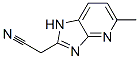 (9ci)-5-甲基-1H-咪唑并[4,5-b]吡啶-2-乙腈結(jié)構(gòu)式_577777-16-3結(jié)構(gòu)式