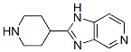 (9ci)-2-(4-哌啶基)-1H-咪唑并[4,5-c]吡啶結(jié)構(gòu)式_578709-09-8結(jié)構(gòu)式