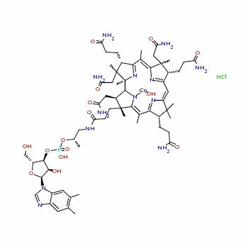 羥鈷胺鹽酸鹽結(jié)構(gòu)式_58288-50-9結(jié)構(gòu)式