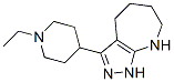 (9ci)-3-(1-乙基-4-哌啶基)-1,4,5,6,7,8-六氫-吡唑并[3,4-b]氮雜卓結構式_585520-35-0結構式