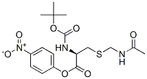 Boc-Cys(Acm)-ONp結(jié)構(gòu)式_58651-76-6結(jié)構(gòu)式