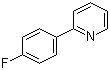 2-(4-氟苯基)吡啶結(jié)構(gòu)式_58861-53-3結(jié)構(gòu)式
