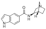 (9ci)-n-(1r,3r,4s)-1-氮雜雙環(huán)[2.2.1]庚-3-基-1H-吲哚-5-羧酰胺結構式_588703-48-4結構式