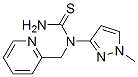 Thiourea, n-(1-methyl-1h-pyrazol-3-yl)-n-(2-pyridinylmethyl)- (9ci)Structure,590351-69-2Structure Thiourea, n-(1-methyl-1h-pyrazol-3-yl)-n-(2-pyridinylmethyl)- (9ci) Structure,590351-69-2Structure