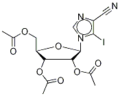 5-碘-1-(2’,3’,5’-三-O-乙酰基-beta-D-呋喃核糖基)-咪唑并-4-甲腈結(jié)構(gòu)式_59354-00-6結(jié)構(gòu)式