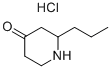 2-Propylpiperidin-4-one HCl；2-propylpiperidin-4-one hydrochloride Structure,59663-72-8Structure