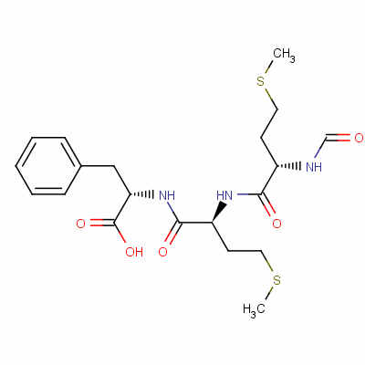 For-met-met-phe-oh結(jié)構(gòu)式_59881-05-9結(jié)構(gòu)式