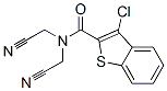 (9ci)-3-氯-N,N-雙(氰基甲基)-苯并[b]噻吩-2-羧酰胺結(jié)構(gòu)式_600122-12-1結(jié)構(gòu)式
