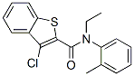 (9ci)-3-氯-n-乙基-n-(2-甲基苯基)-苯并[b]噻吩-2-羧酰胺結(jié)構(gòu)式_600122-14-3結(jié)構(gòu)式