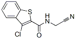 (9ci)-3-氯-n-(氰基甲基)-苯并[b]噻吩-2-羧酰胺結(jié)構(gòu)式_600122-15-4結(jié)構(gòu)式