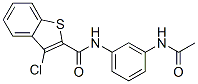 (9ci)-n-[3-(乙?；被?苯基]-3-氯-苯并[b]噻吩-2-羧酰胺結(jié)構(gòu)式_600122-19-8結(jié)構(gòu)式
