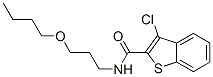 (9ci)-n-(3-丁氧基丙基)-3-氯-苯并[b]噻吩-2-羧酰胺結(jié)構(gòu)式_600122-29-0結(jié)構(gòu)式
