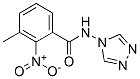 (9ci)-3-甲基-2-硝基-n-4H-1,2,4-噻唑-4-基-苯甲酰胺結(jié)構(gòu)式_600126-55-4結(jié)構(gòu)式