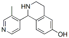 (9ci)-1,2,3,4-四氫-1-(3-甲基-4-吡啶)-6-異羥基喹啉結(jié)構(gòu)式_600647-67-4結(jié)構(gòu)式
