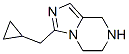 (9ci)-3-(環(huán)丙基甲基)-5,6,7,8-四氫-咪唑并[1,5-a]吡嗪結(jié)構(gòu)式_601516-02-3結(jié)構(gòu)式