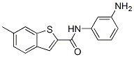 (9ci)-n-(3-氨基苯基)-6-甲基-苯并[b]噻吩-2-羧酰胺結(jié)構(gòu)式_602282-49-5結(jié)構(gòu)式