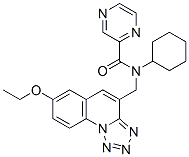 Pyrazinecarboxamide, n-cyclohexyl-n-[(7-ethoxytetrazolo[1,5-a]quinolin-4-yl)methyl]-(9ci) Structure,604778-53-2Structure