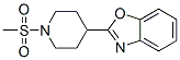 (9ci)-2-[1-(甲基磺?；?-4-哌啶基]-苯并噁唑結(jié)構(gòu)式_605627-81-4結(jié)構(gòu)式