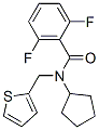 (9ci)-n-環(huán)戊基-2,6-二氟-n-(2-噻吩甲基)-苯甲酰胺結(jié)構(gòu)式_606117-62-8結(jié)構(gòu)式