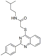 (9ci)-n-(3-甲基丁基)-2-[[2-(4-甲基苯基)-4-喹唑啉]硫代]-乙酰胺結(jié)構(gòu)式_606132-25-6結(jié)構(gòu)式