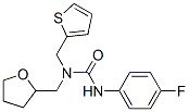 (9CI)-N-(4-氟苯基)-N-[(四氫-2-呋喃)甲基]-N-(2-噻吩甲基)-脲結(jié)構(gòu)式_606135-00-6結(jié)構(gòu)式