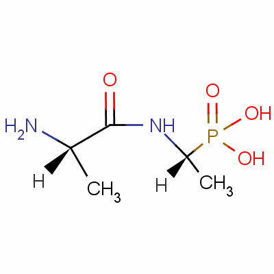 (S)-氨基-(r)-1-氨基乙基磷酸結構式_60668-24-8結構式