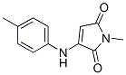 1H-pyrrole-2,5-dione, 1-methyl-3-[(4-methylphenyl)amino]-(9ci) Structure,607692-31-9Structure