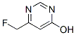 4-Pyrimidinol, 6-(fluoromethyl)-(7ci,8ci)Structure,6096-25-9Structure 4-Pyrimidinol, 6-(fluoromethyl)-(7ci,8ci) Structure,6096-25-9Structure