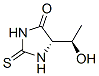 [R-(R*,S*)]-(9CI)-5-(1-羥基乙基)-2-硫氧代-4-咪唑啉酮結(jié)構(gòu)式_61160-08-5結(jié)構(gòu)式