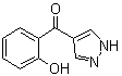 4-(2-羥基苯甲?；?吡唑結(jié)構(gòu)式_61466-41-9結(jié)構(gòu)式