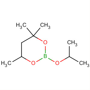 2-異丙氧基-4,4,6-三甲基-[1,3,2]二噁硼烷結(jié)構(gòu)式_61676-61-7結(jié)構(gòu)式