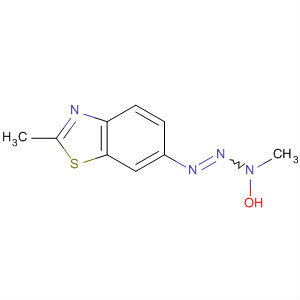 (9CI)-6-(3-羥基-3-甲基-1-三氮雜烯)-2-甲基苯并噻唑結(jié)構(gòu)式_61754-79-8結(jié)構(gòu)式