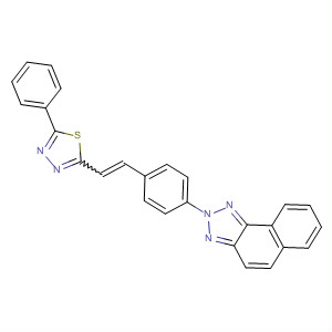 2-[4-(2H-萘并[1,2-d]噻唑-2-基)苯乙烯]-5-苯基-1,3,4-噻二唑結(jié)構(gòu)式_61921-37-7結(jié)構(gòu)式